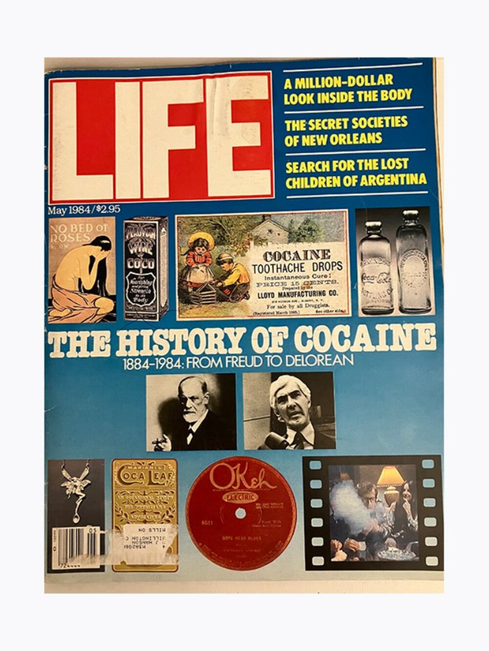VTG Life Magazine May 84 The History of Cocaine 1884 - 1984 /Retro Ads / Photos